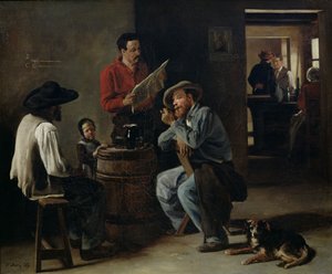 Innenansicht einer Taverne, 1859